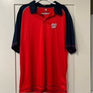MLB Washington Nationals Polo Shirt Major League Baseball